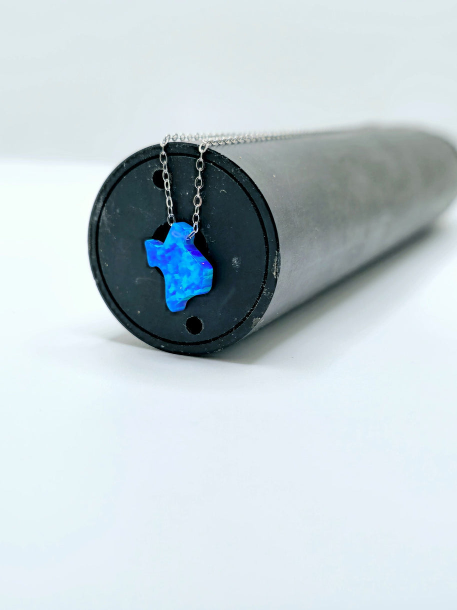 Texas Opal Necklace - Pocket Rock Jewelry