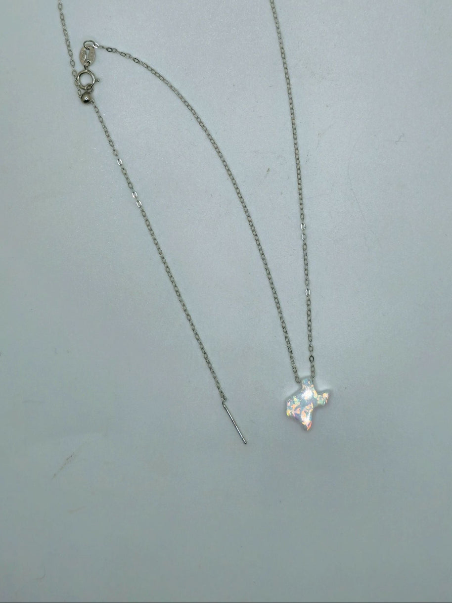 Texas Opal Necklace - Pocket Rock Jewelry