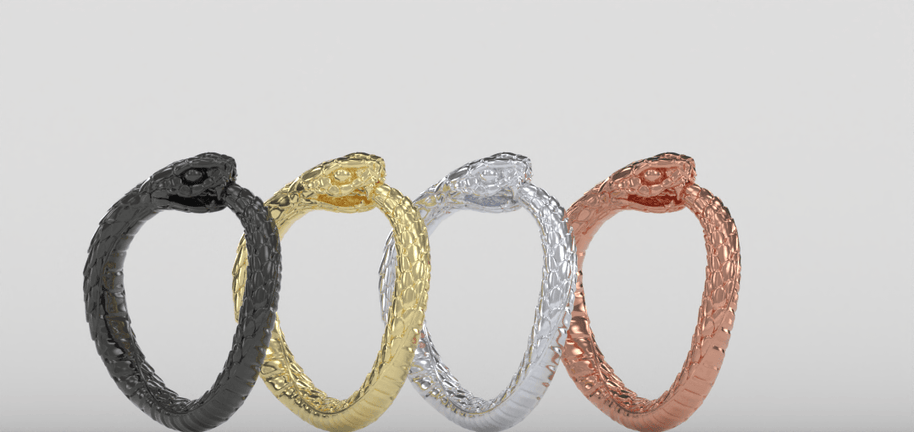 Ouroboros - Pocket Rock Jewelry
