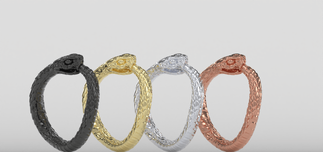 Ouroboros - Pocket Rock Jewelry
