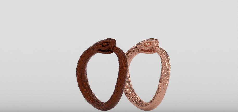 Ouroboros - Pocket Rock Jewelry