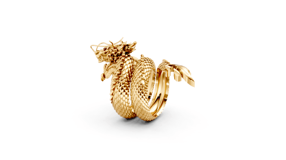 Tarragon - 10K Yellow/White Gold - Pocket Rock Jewelry