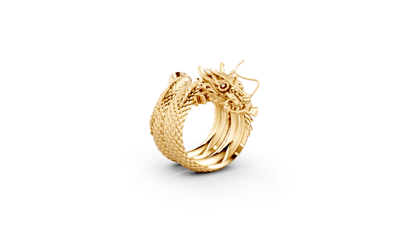 Tarragon - 10K Yellow/White Gold - Pocket Rock Jewelry