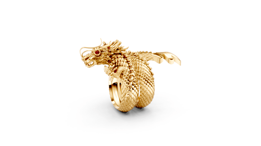 Tarragon - 10K Yellow/White Gold - Pocket Rock Jewelry