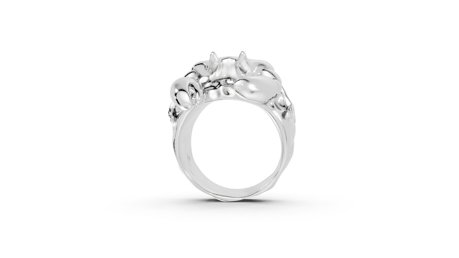 Aloof Crab - Sterling - Pocket Rock Jewelry