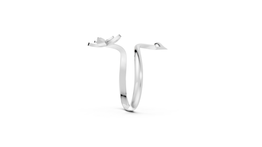 Flowers and Arrows - Sterling - Pocket Rock Jewelry