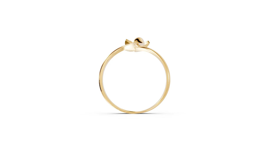 Flowers and Arrows - 10K Yellow Gold - Pocket Rock Jewelry