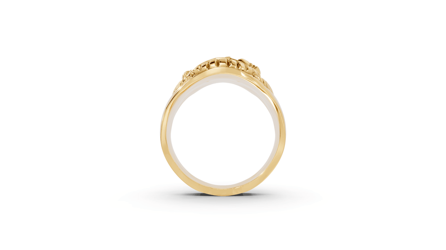 Ganesha - 10K Yellow Gold - Pocket Rock Jewelry