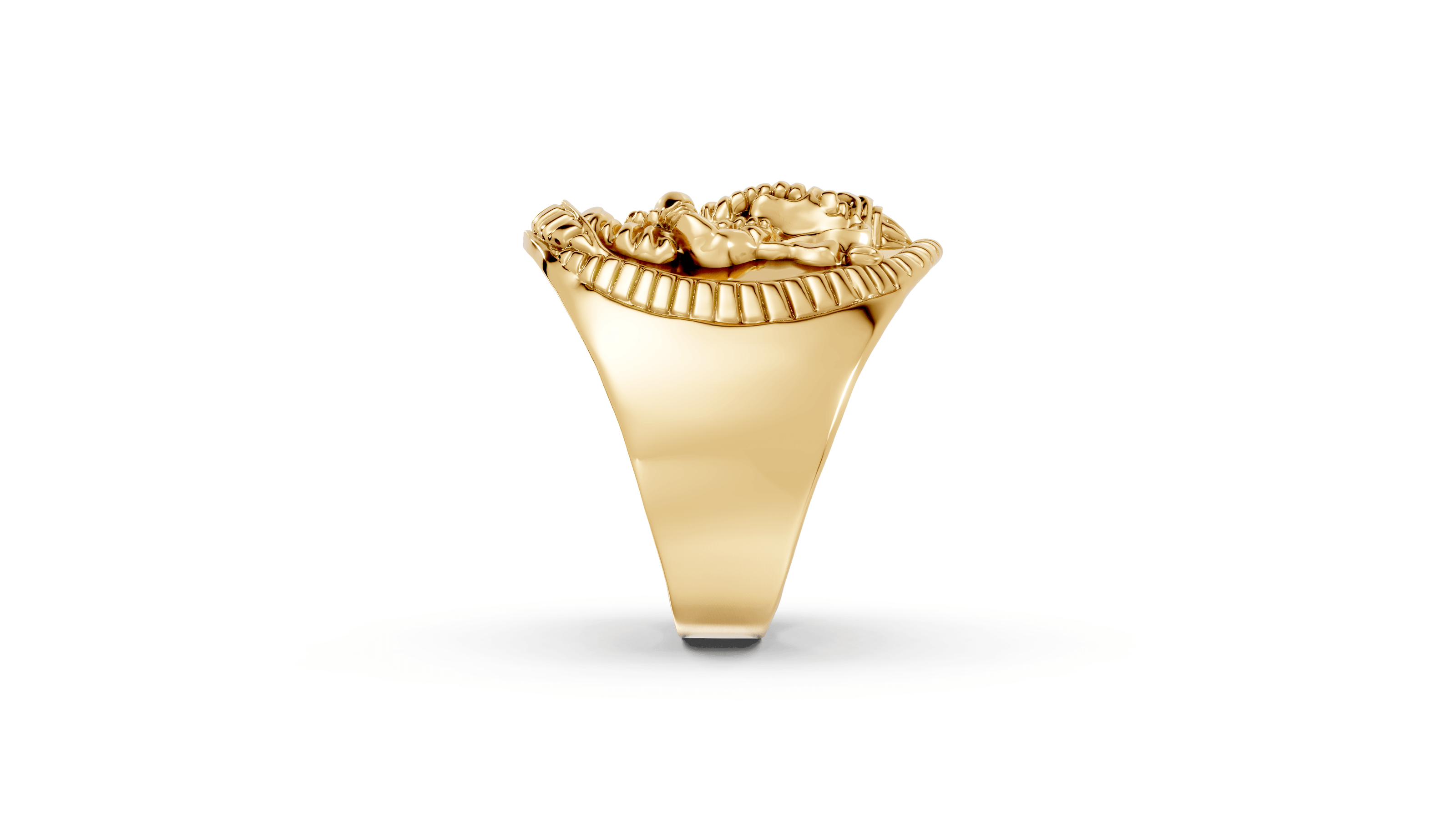 Ganesha - 10K Yellow Gold - Pocket Rock Jewelry