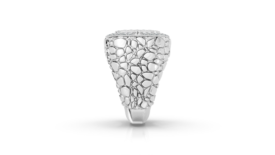 Icy Nugget - Sterling - Pocket Rock Jewelry