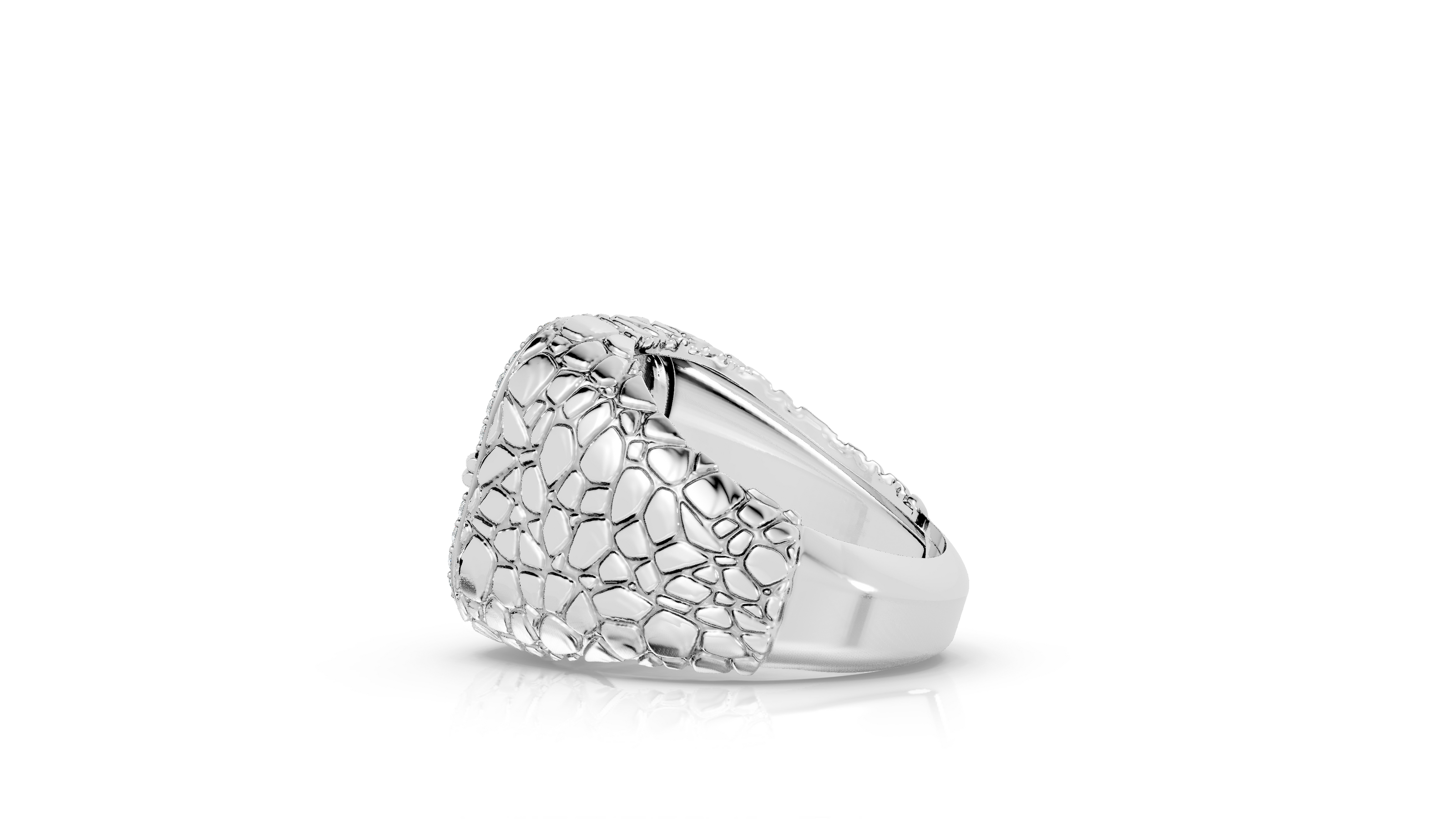 Icy Nugget - Sterling - Pocket Rock Jewelry