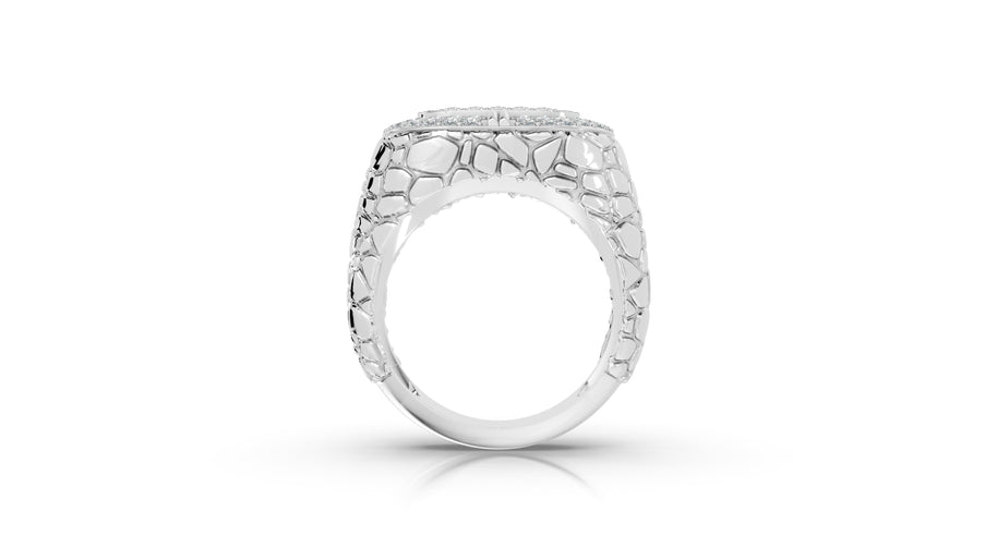 Icy Nugget - Sterling - Pocket Rock Jewelry