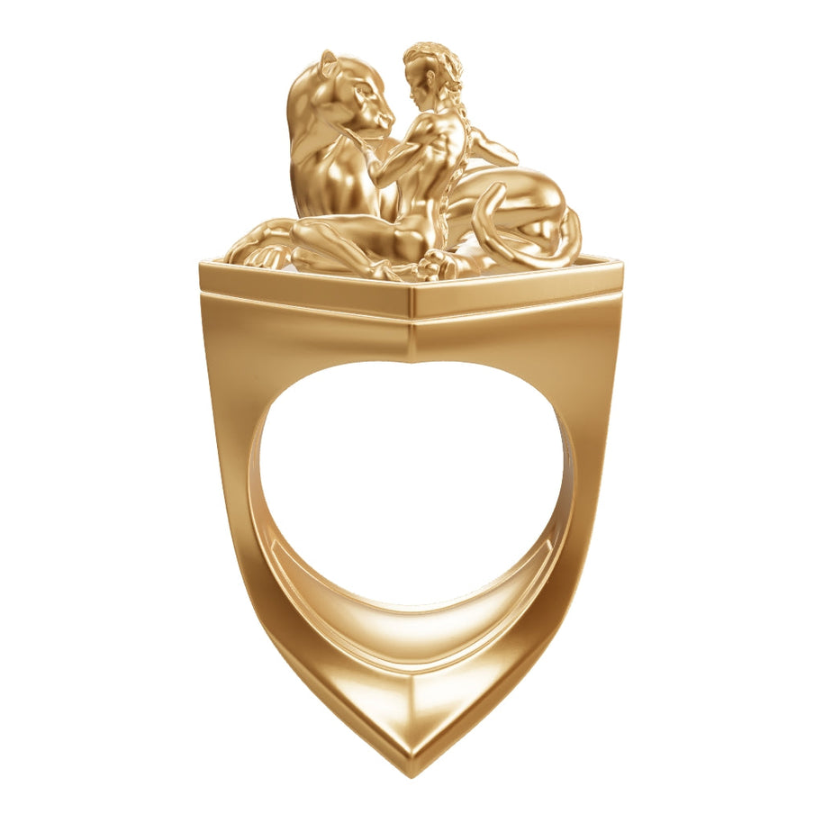 Tamed Ring - 10K Gold or 925 Sterling