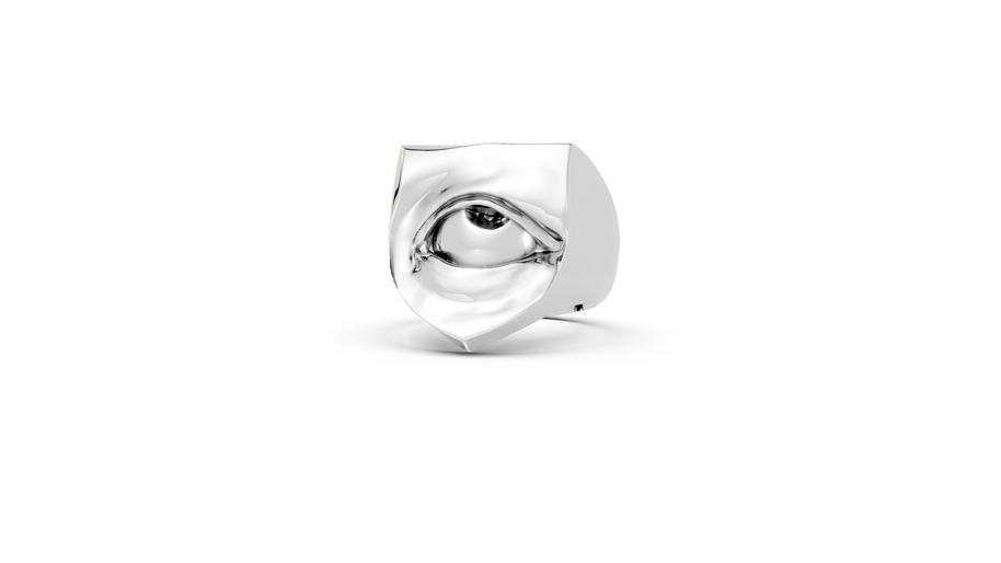 Rolling Eyes - Sterling - Pocket Rock Jewelry