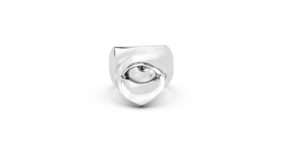 Rolling Eyes - Sterling - Pocket Rock Jewelry