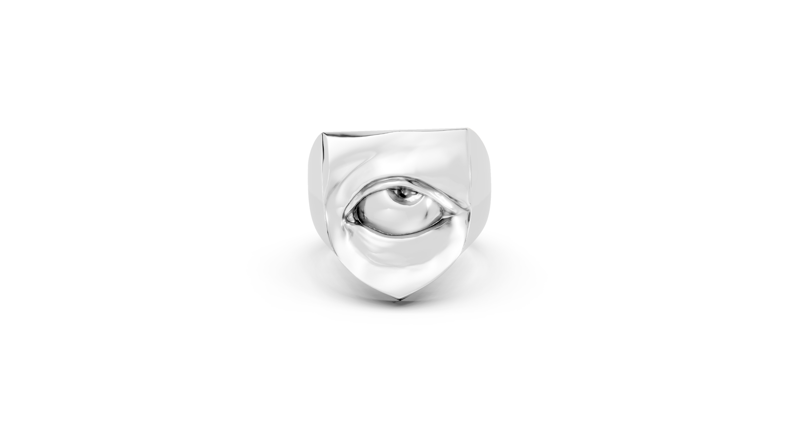 Rolling Eyes - Sterling - Pocket Rock Jewelry