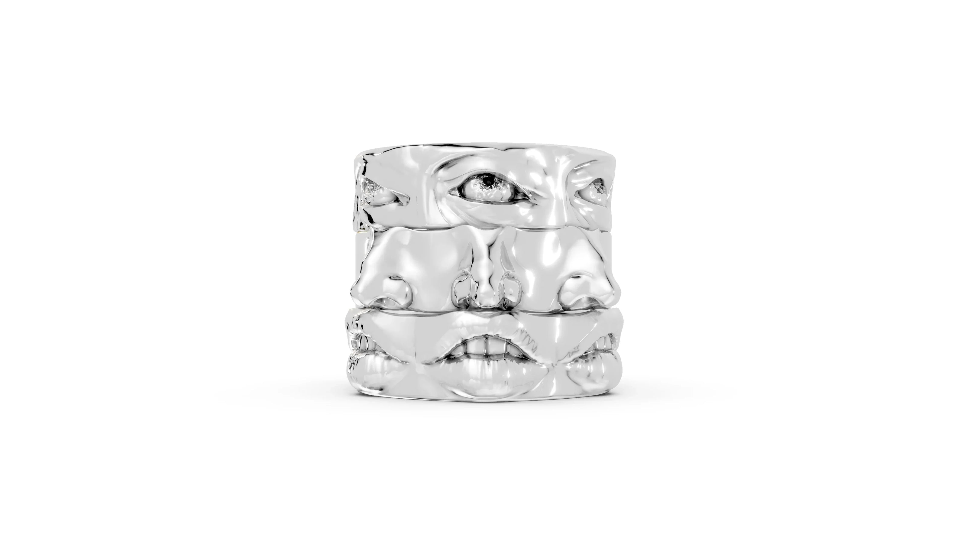 The Face - Pocket Rock Jewelry
