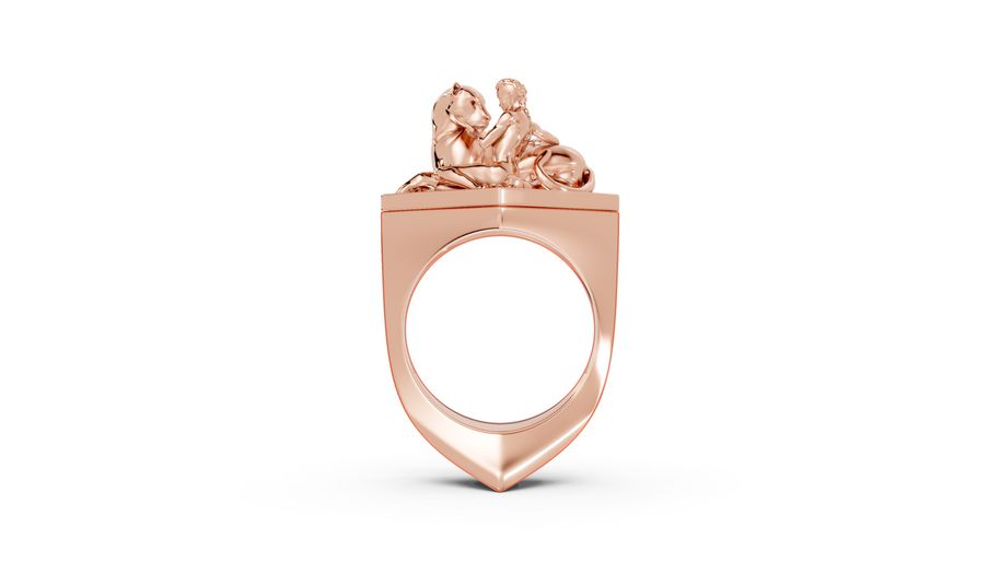 Tamed Ring - 10K Gold or 925 Sterling