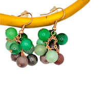 Red and Green Grapes - Pocket Rock Jewelry