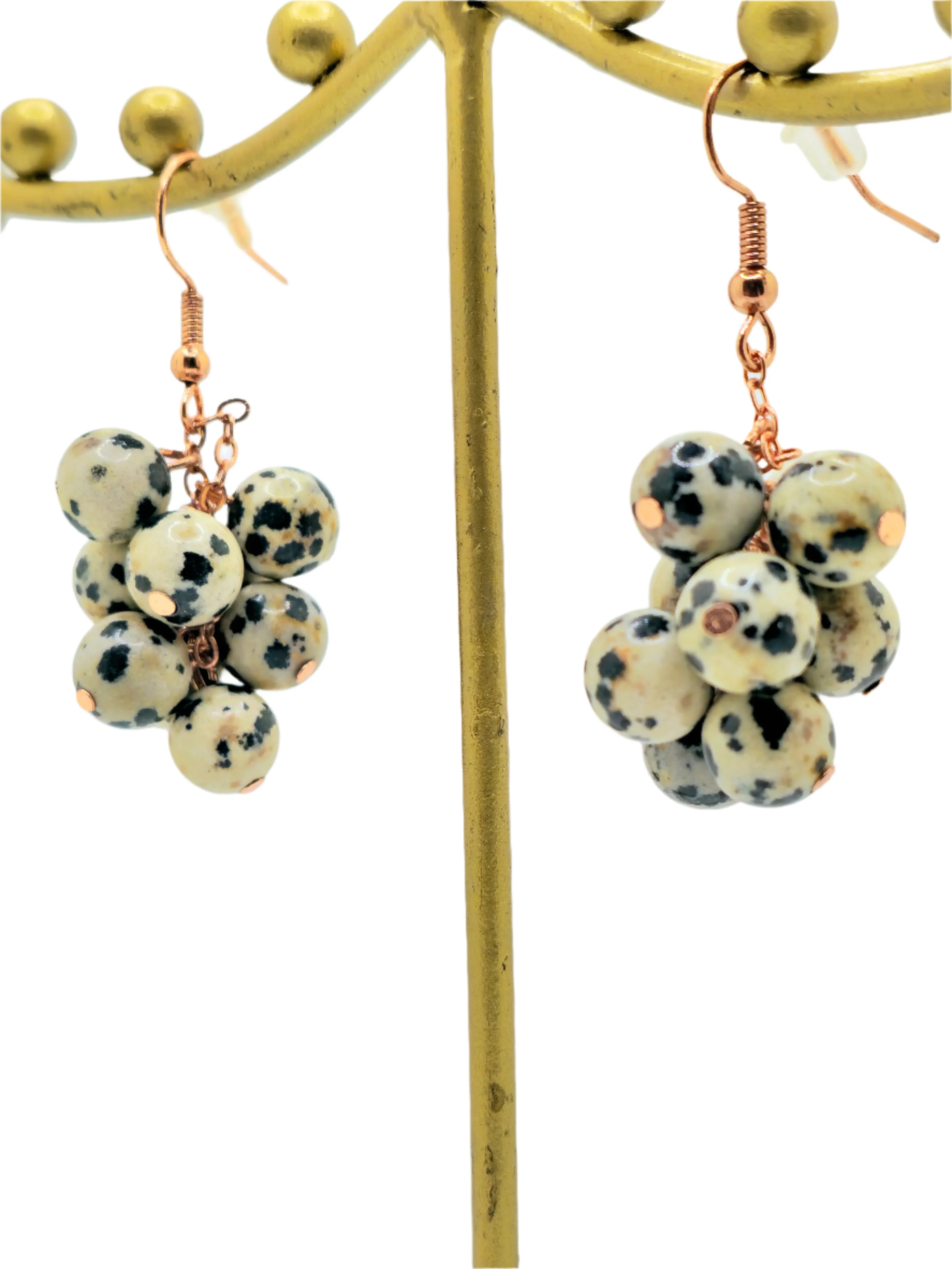 Dalmatian Grapes - Pocket Rock Jewelry
