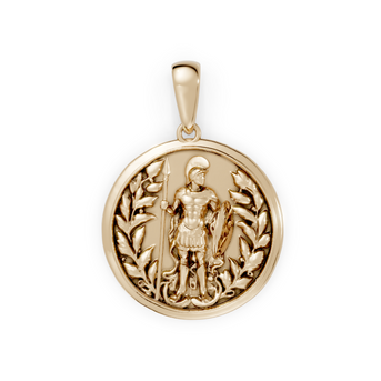 Achilles the Soldier Necklace