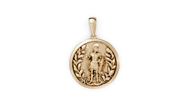 Achilles the Soldier Necklace