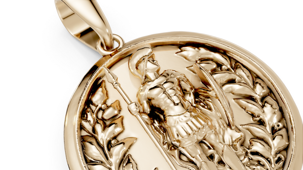 Achilles the Soldier Necklace