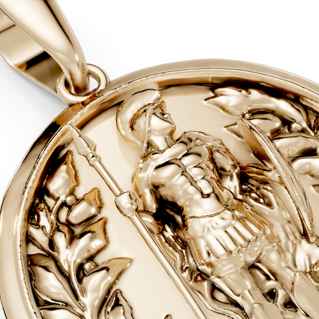 Achilles the Soldier Necklace