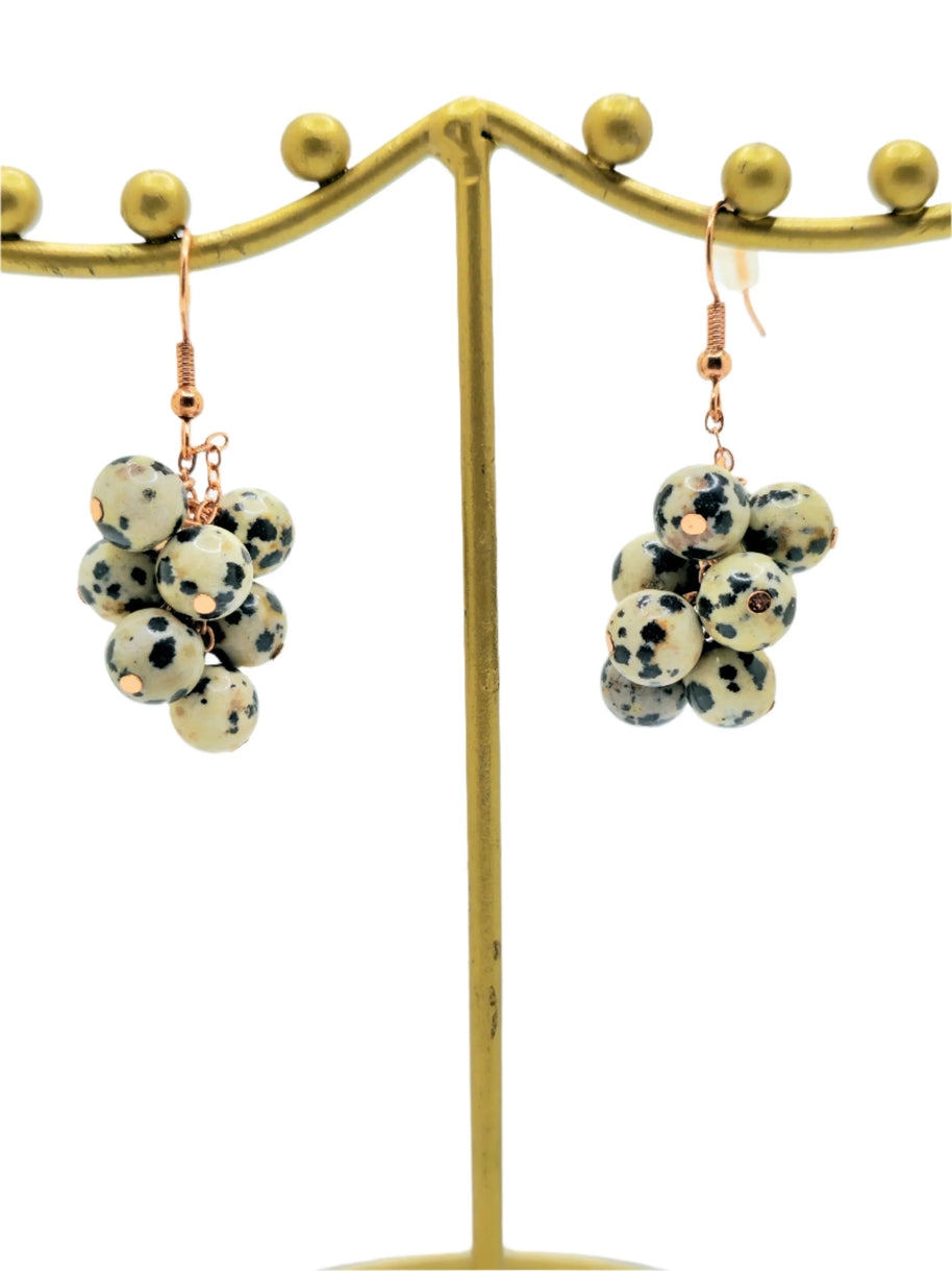 Dalmatian Grapes - Pocket Rock Jewelry