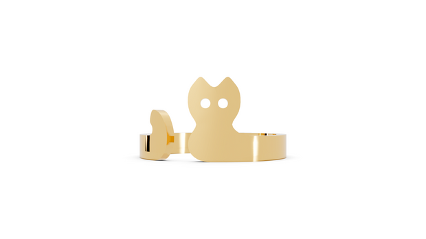 Felix - 10K Yellow Gold - Pocket Rock Jewelry