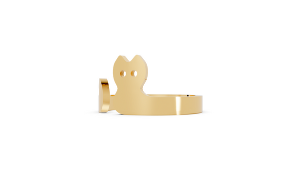 Felix - 10K Yellow Gold - Pocket Rock Jewelry