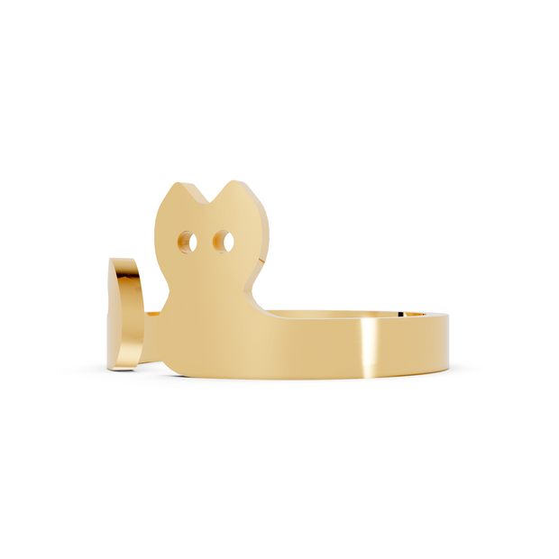 Felix - 10K Yellow Gold - Pocket Rock Jewelry