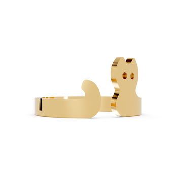 Felix - 10K Yellow Gold - Pocket Rock Jewelry