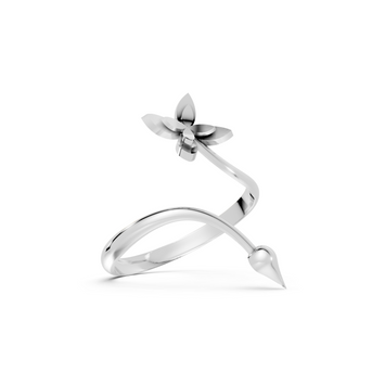 Flowers and Arrows - Sterling - Pocket Rock Jewelry
