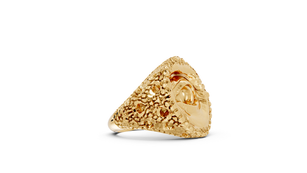 I See You - 10K Yellow Gold - Pocket Rock Jewelry