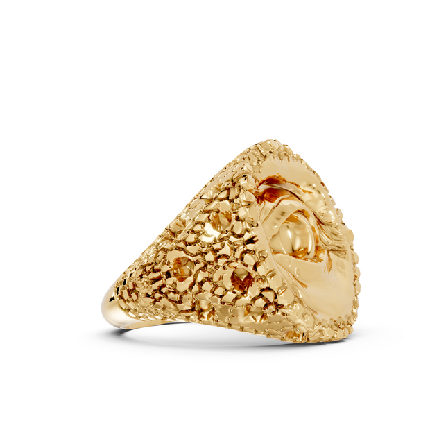 I See You - 10K Yellow Gold - Pocket Rock Jewelry