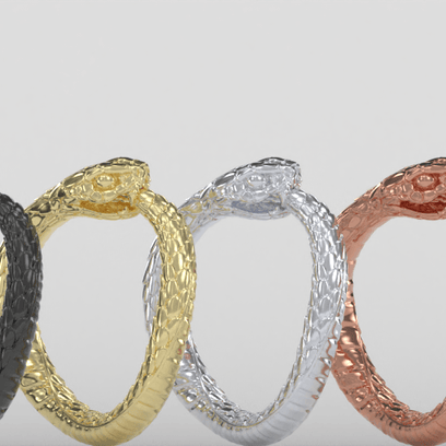 Ouroboros - Pocket Rock Jewelry