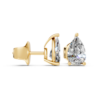 Pear Basket Settings in gold side