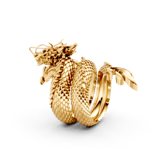 Tarragon - 10K Yellow/White Gold - Pocket Rock Jewelry