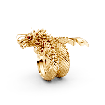 Tarragon - 10K Yellow/White Gold - Pocket Rock Jewelry