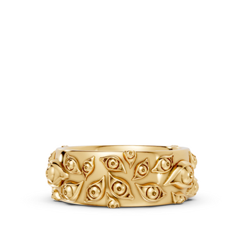 All Seeing Eyes - 10K Yellow Gold - Pocket Rock Jewelry