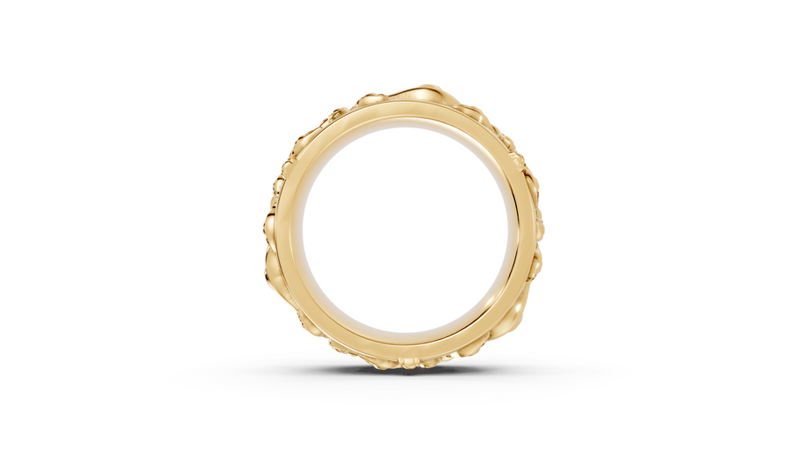All Seeing Eyes - 10K Yellow Gold - Pocket Rock Jewelry