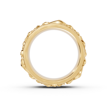 All Seeing Eyes - 10K Yellow Gold - Pocket Rock Jewelry
