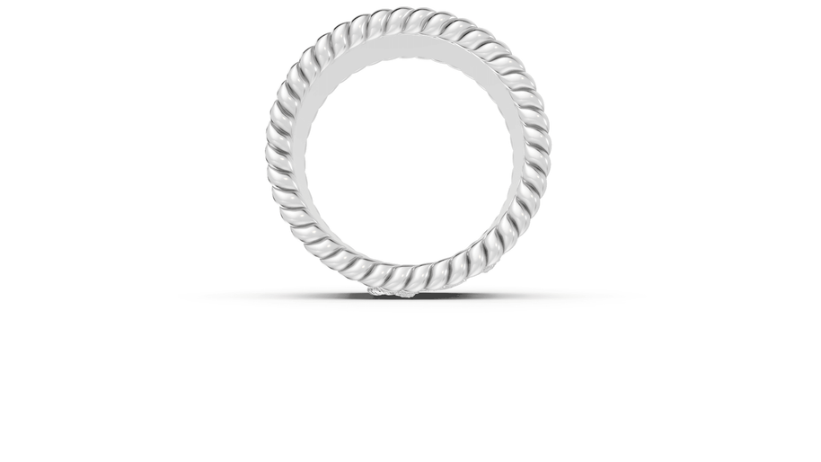 "The Last Supper" Band - Sterling - Pocket Rock Jewelry