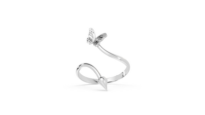 Butterflies and Arrows - Sterling - Pocket Rock Jewelry