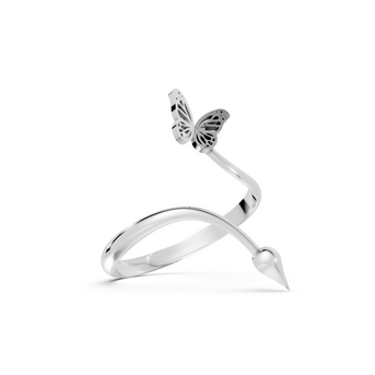 Butterflies and Arrows - Sterling - Pocket Rock Jewelry