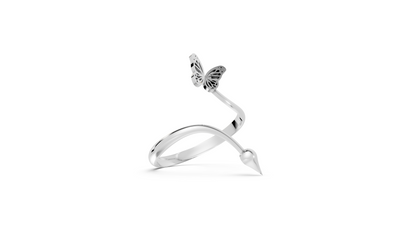 Butterflies and Arrows - Sterling - Pocket Rock Jewelry