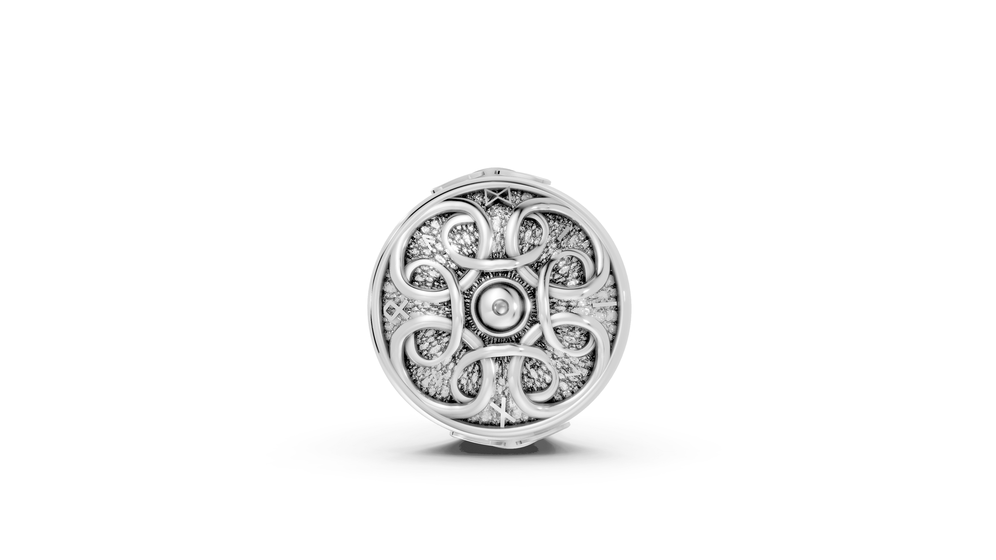 Celtic Shield - Sterling - Pocket Rock Jewelry