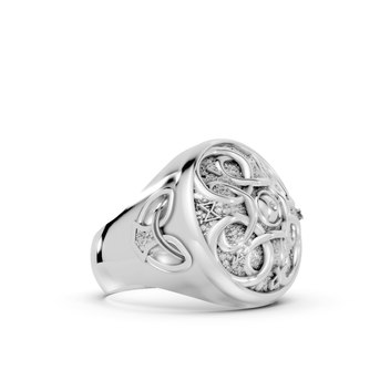 Celtic Shield - Sterling - Pocket Rock Jewelry