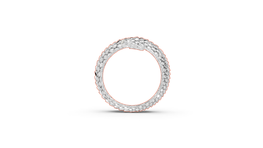 Coiled Snake - Sterling - Pocket Rock Jewelry